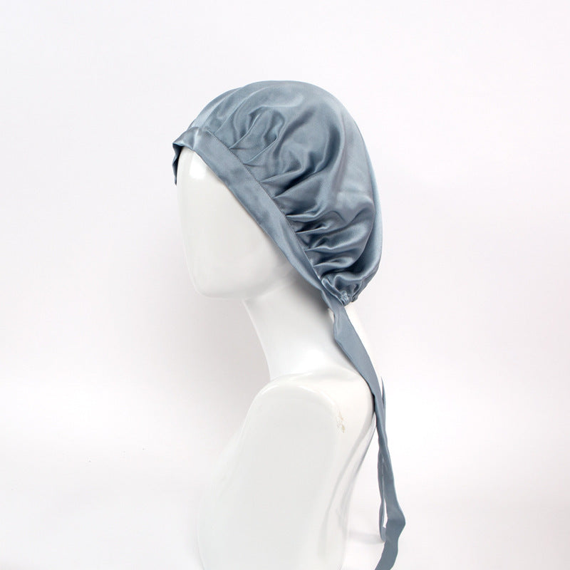 Beauty Bonnet by Silkivo Premium™ (100% Mulberry Silk - Double Layer Bonnet with Magic Tie Band)