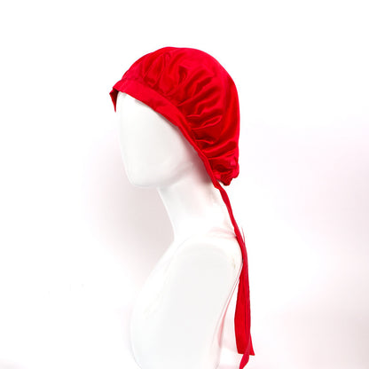 Beauty Bonnet by Silkivo Premium™ (100% Mulberry Silk - Double Layer Bonnet with Magic Tie Band)