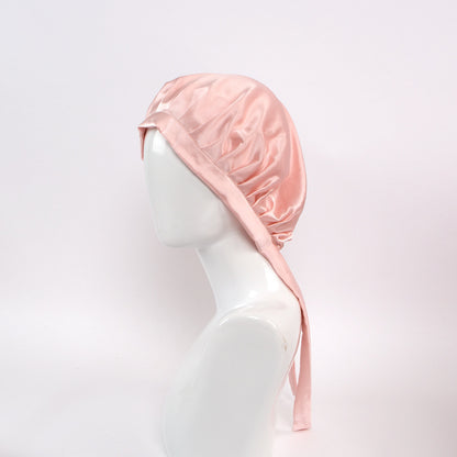 Beauty Bonnet by Silkivo Premium™ (100% Mulberry Silk - Double Layer Bonnet with Magic Tie Band)